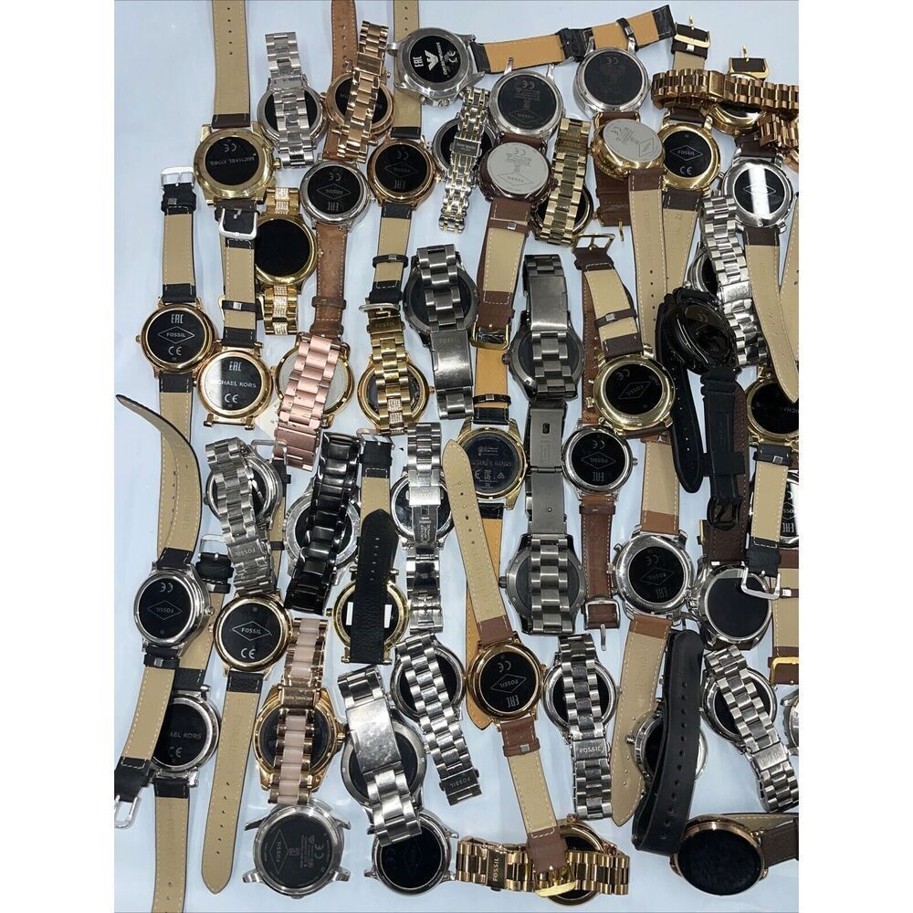 Wholesale watch lot of Fossil/Michael Kors Gen 3 Smart Watch Qty 100 Sku LAN24 - Picture 13 of 15